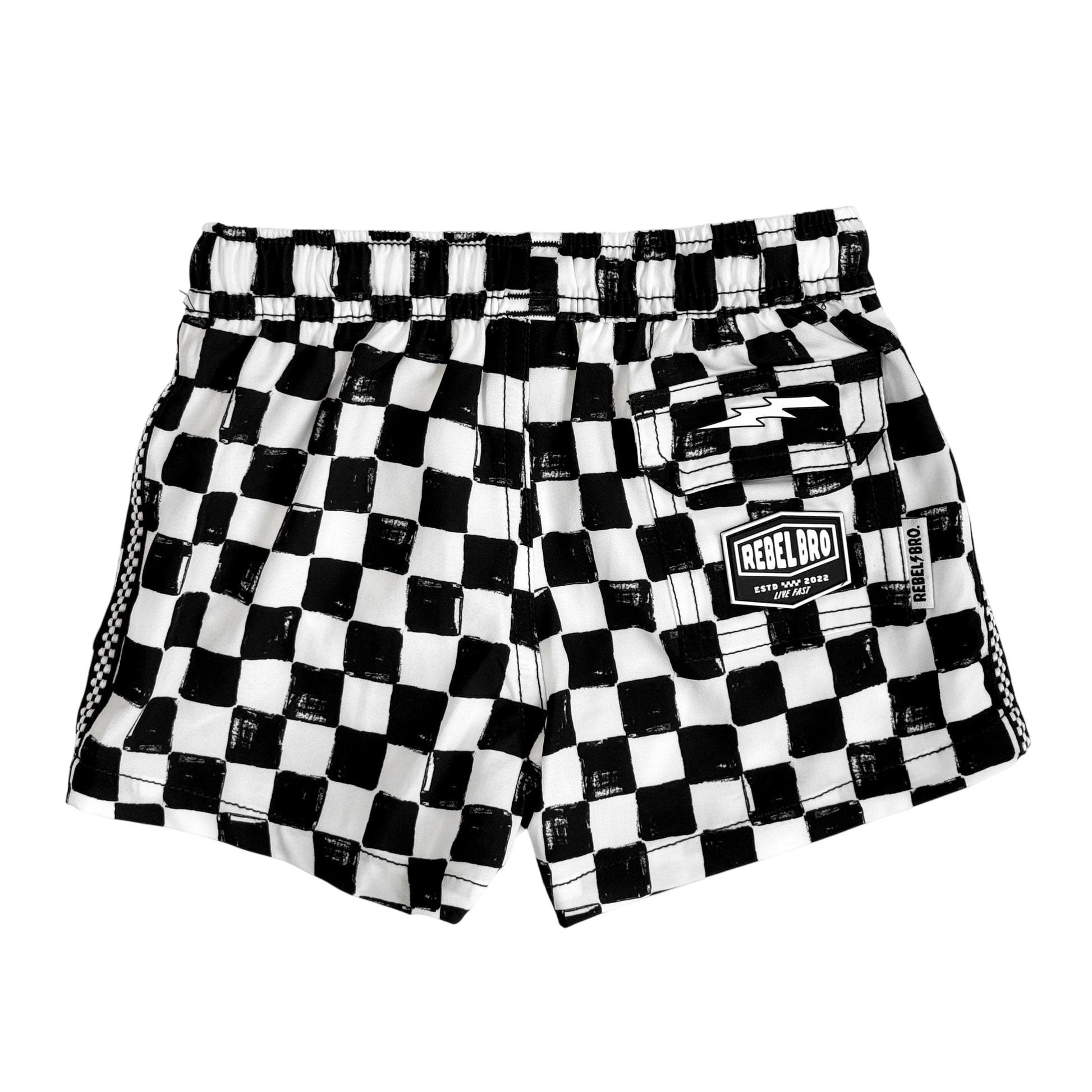 Hybrid Swim Trunks in Vintage Venice
