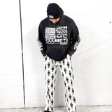 Men's Bamboo Pajama Bottoms in Merry Mischief