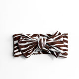 Bamboo Bow in Desert Zebra