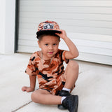 Biker Two Piece Set in Ranger
