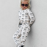 Organic Ribbed Set in Lana (Bows)