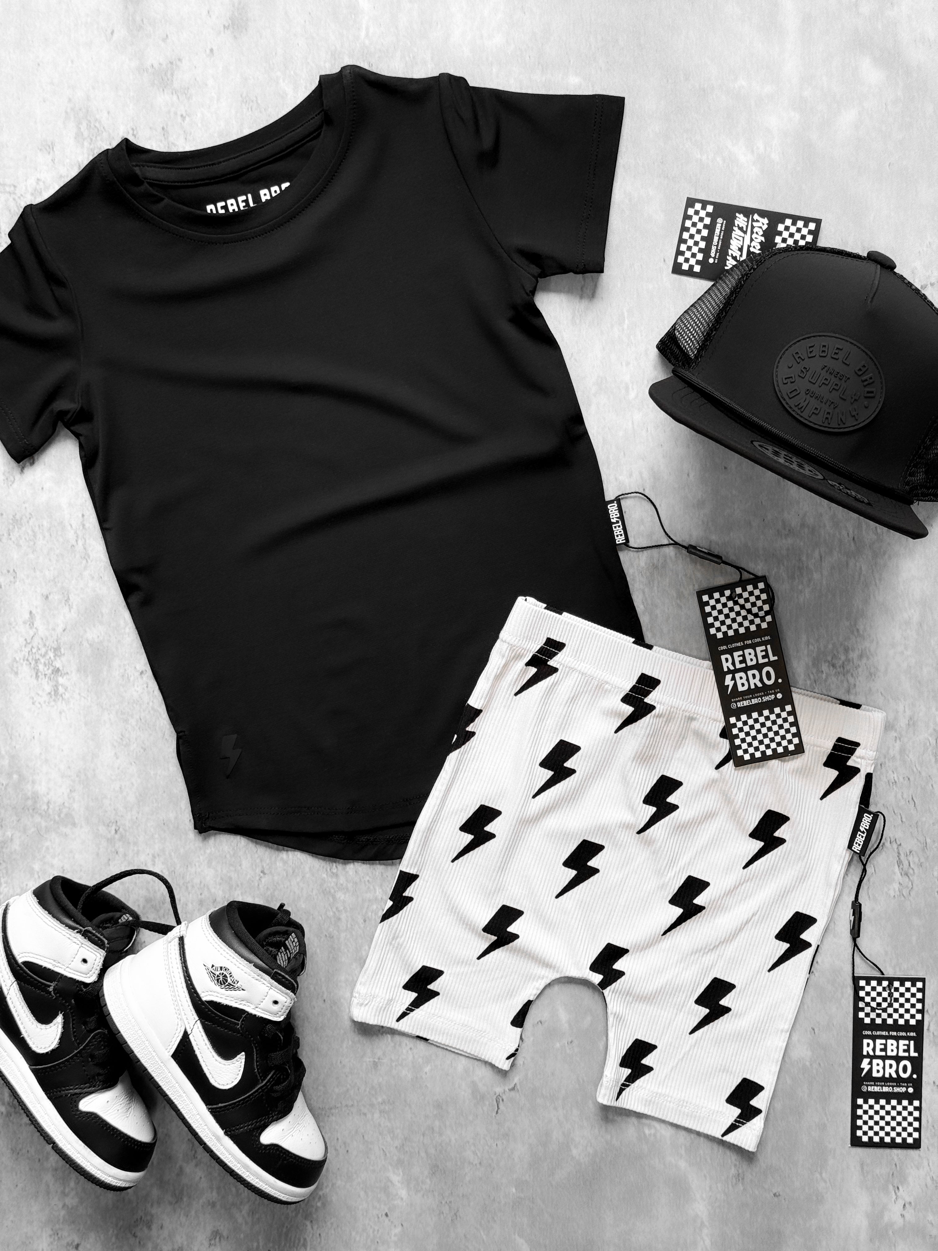 Bamboo Biker Shorts in Bowie