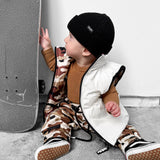 Reversible Puffer Vest in Ranger