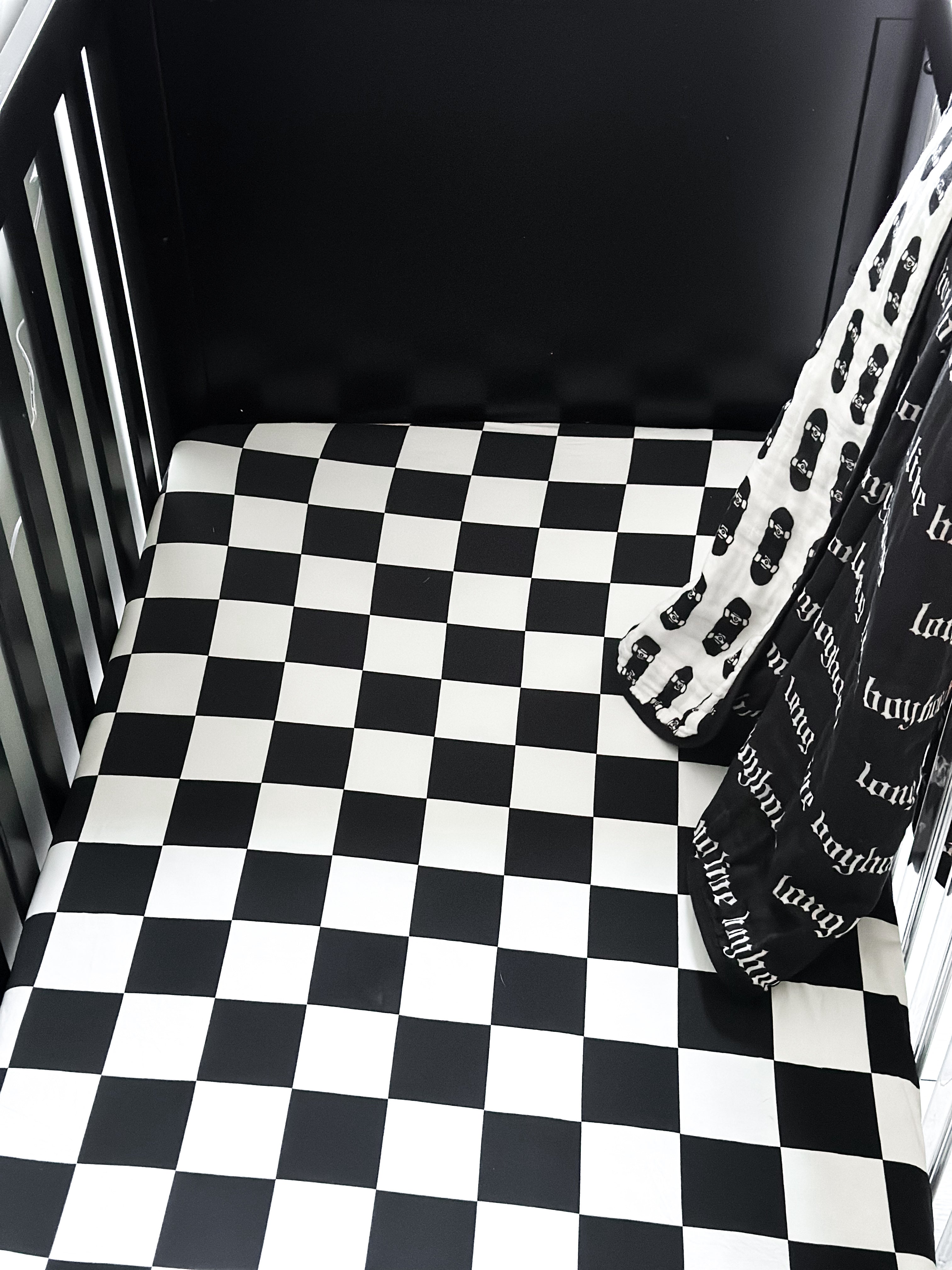 Bamboo Crib Sheet in Venice - Rebel Bro