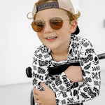Bamboo Two Piece Set in Live Fast - Rebel Bro