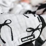 Organic Muslin Quilt in Lana (Bows) x Venice