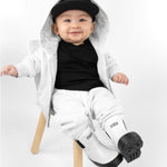 RB x LB The Core-Classic Midi Boot in Black / White - Rebel Bro
