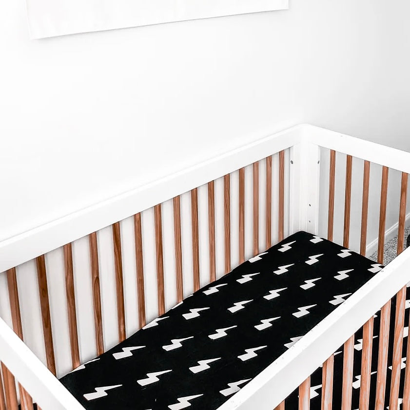 Bamboo Crib Sheet - Jagger - Rebel Bro
