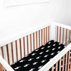Image of Bamboo Crib Sheet - Jagger - Rebel Bro
