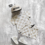 Biker Two Piece Set in Callen