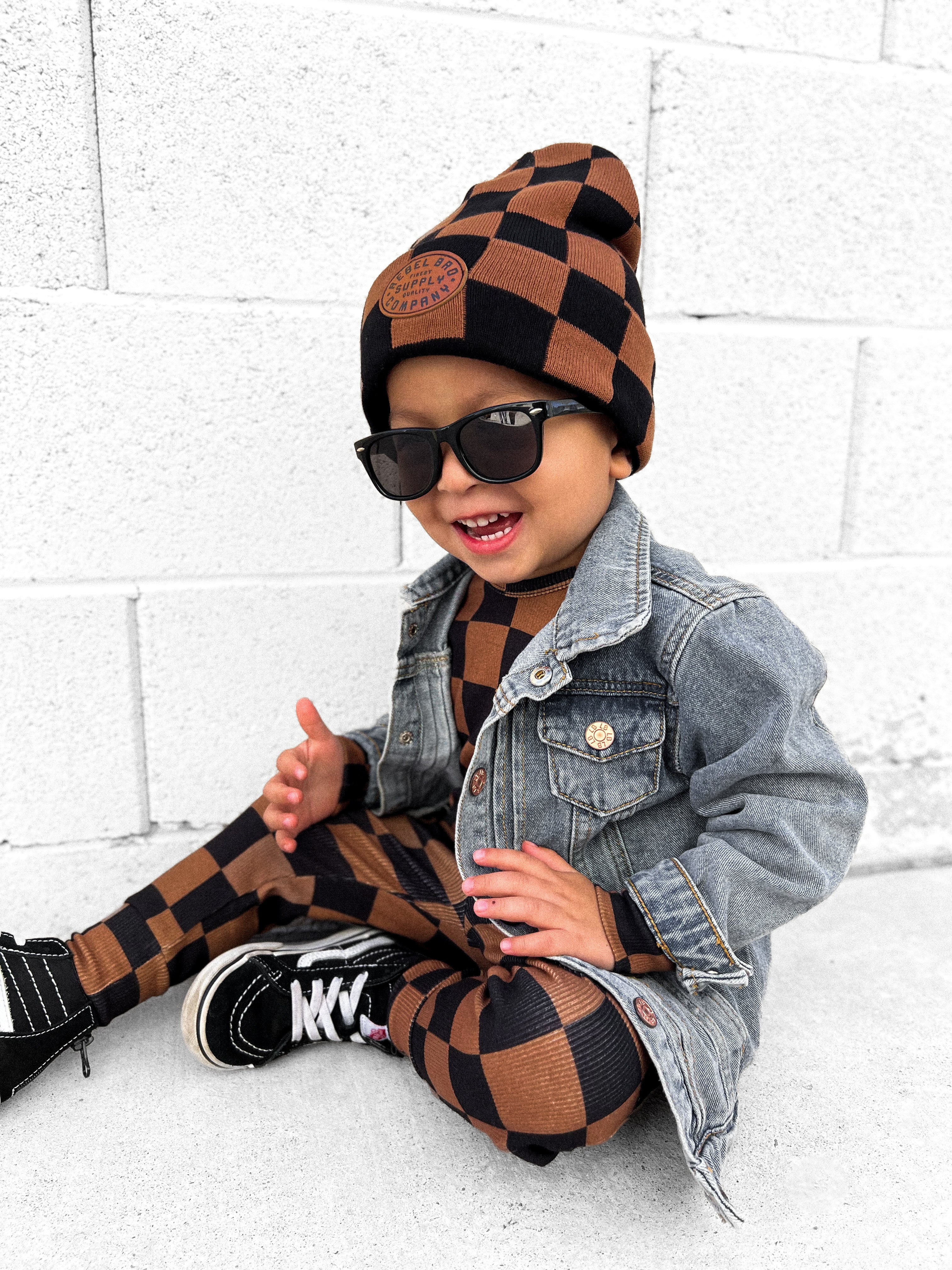 Organic Ribbed Set in Nash (FINAL SALE) - Rebel Bro