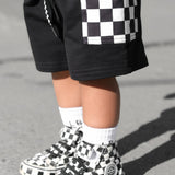 Everyday Cotton Shorts Set in Black
