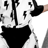 Hooded Rebel Short Sleeve Romper in Bowie - Rebel Bro