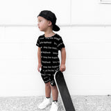 Biker Two Piece Set in Long Live Boyhood