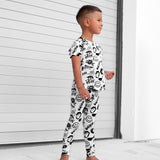 Bamboo Two Piece Set in Warped Tour