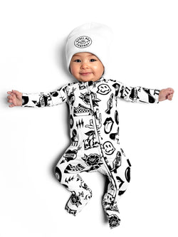 Image of Bamboo Zippy Sleeper in Warped Tour