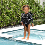 Neoprene Swim Vest with Head Support in Jagger