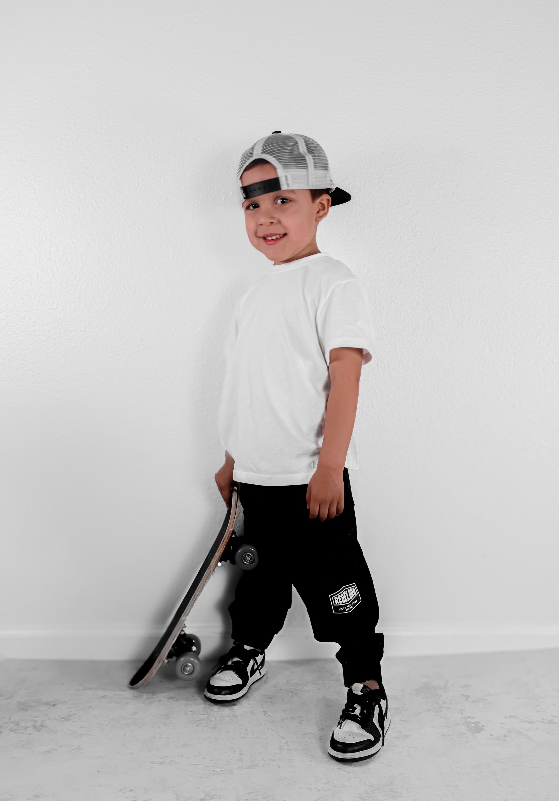 Rebel Cargo Pant in Black
