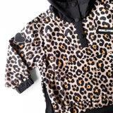 Pullover Windbreaker in Ava (Leopard)