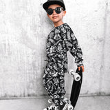 Organic Ribbed Set in Bad Boy [Midnight Edition]