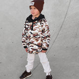 Pullover Windbreaker in Ranger