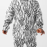 Organic Ribbed Set in Full Throttle