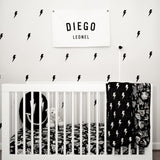 Bamboo Crib Sheet in Born to be Wild