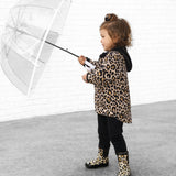 Classic Midi Rain Boot in Ava (Leopard)