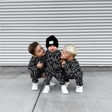 Organic Ribbed Set in Fuego