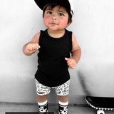 Bamboo Tank in Black
