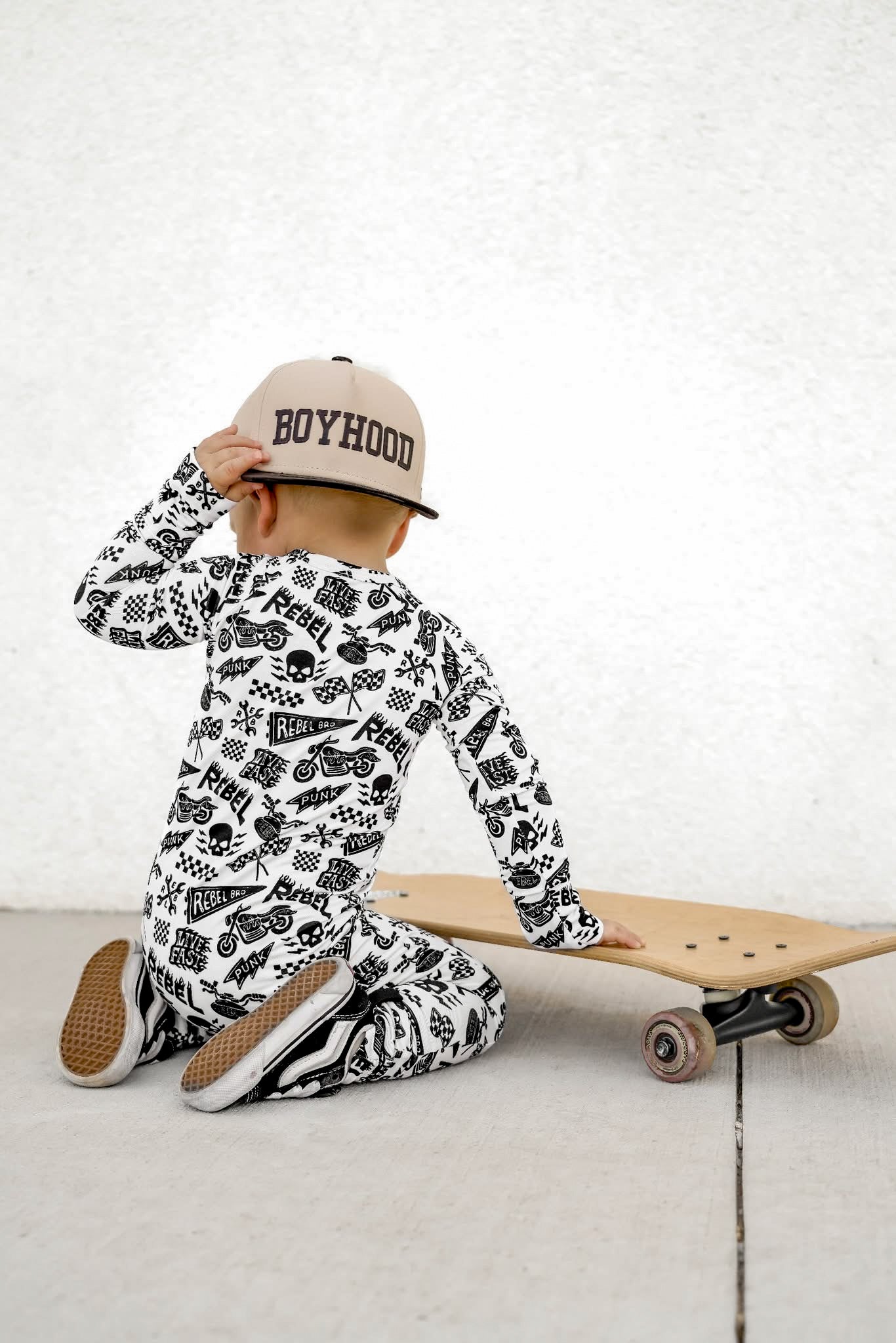 Bamboo Zippy Sleeper in Live Fast
