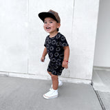 Biker Two Piece Set in Cobain