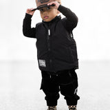 SK8TR Hi-Top in Taupe + Black Checkered