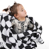 Organic Muslin Quilt in Lana (Bows) x Venice