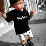 Bamboo Graphic Tee in Boyhood