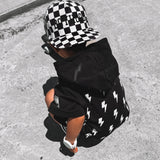 Short Sleeve Hoodie in Jagger