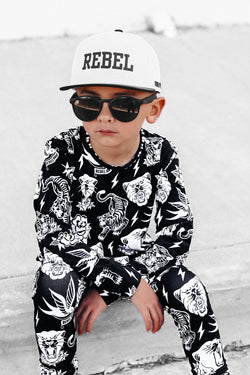 Image of Bamboo Two Piece Set in Born to Be Wild