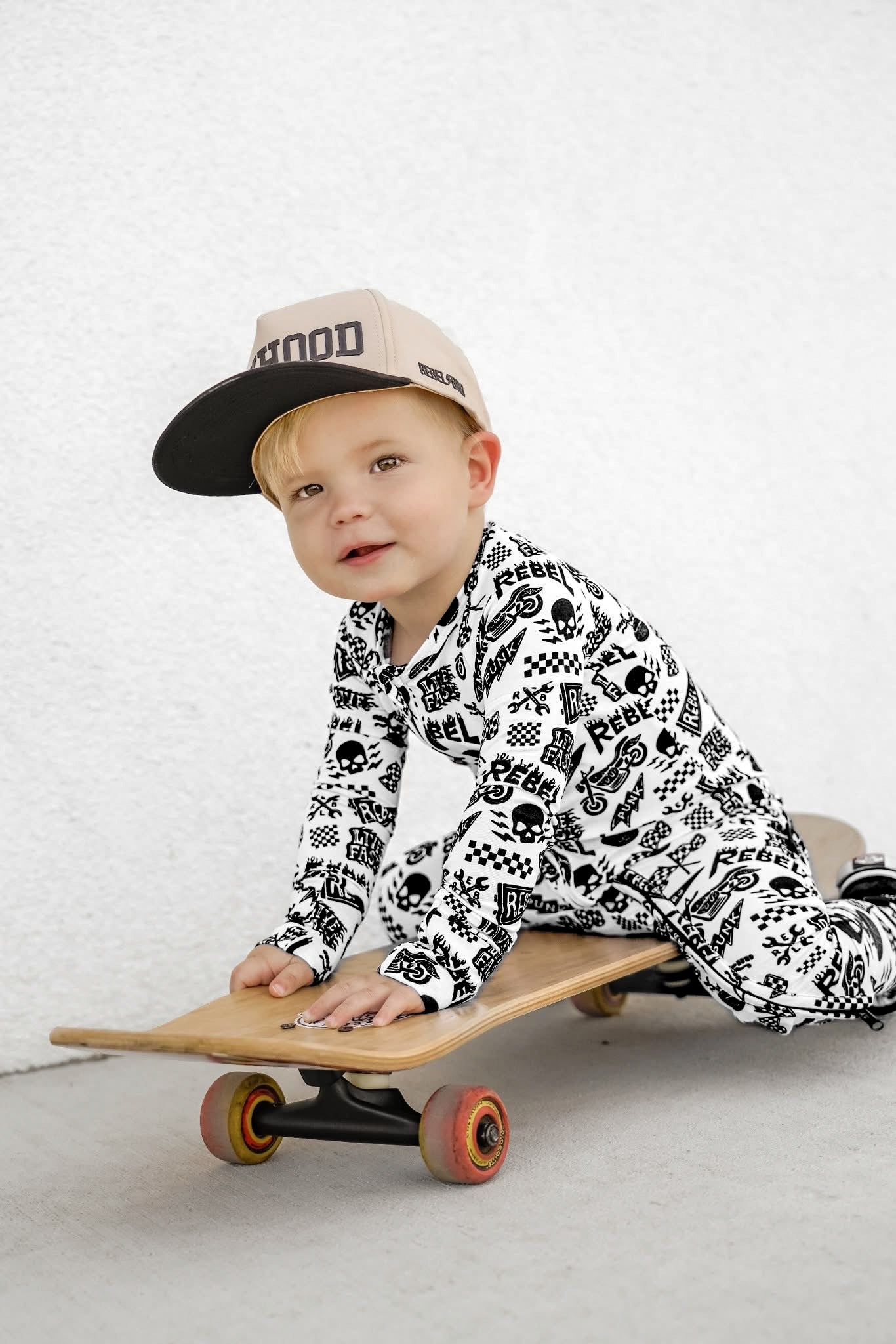 Bamboo Zippy Sleeper in Live Fast