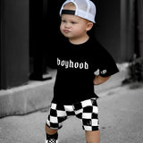 Bamboo Graphic Tee in Boyhood