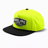 Hydro Snapback in Neon Electric Lime