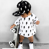 Bamboo Bubble Romper in Bowie