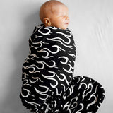 Bamboo Stretch Swaddle in Fuego