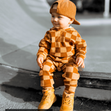 Waffle Set in Spiced Cider + Mocha