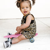 Overall Dress in Ava (Leopard)