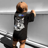 Bamboo Graphic Tee in Wild Child