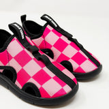 Deluxe Water Shoe in Bubble Gum Checkered