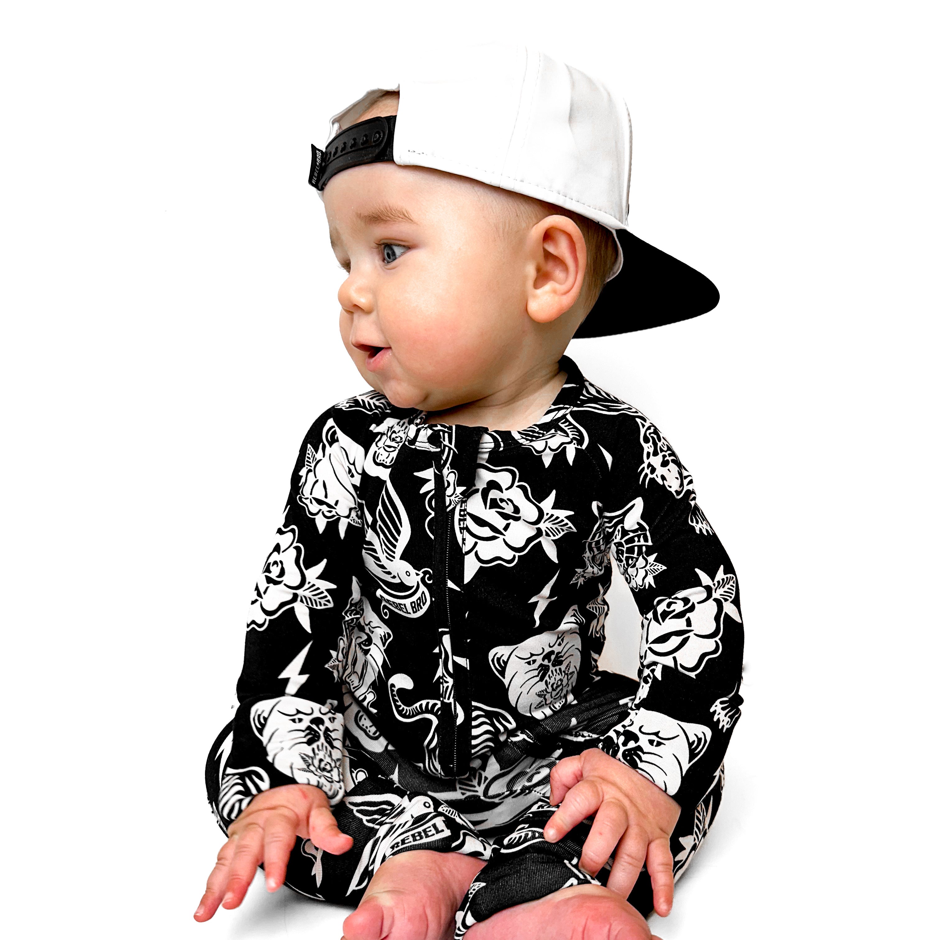 Bamboo Zippy Sleeper in Born to Be Wild