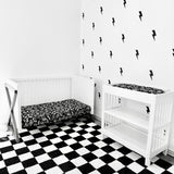 Bamboo Crib Sheet in Bad Boy [Midnight Edition]