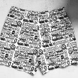 Men's Hybrid Swim Trunks in Urban Drip