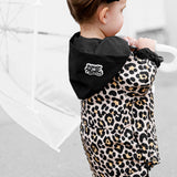 Pullover Windbreaker in Ava (Leopard)